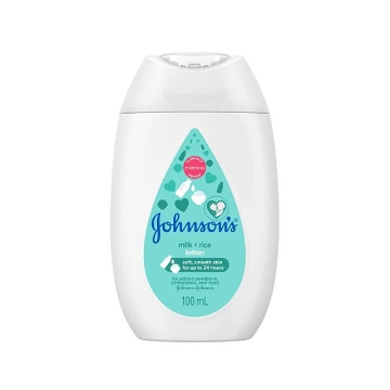 Show details for Johnson's Baby Lotion Milk + Rice 100 ml, JOH111 Picture of Johnson's Baby Lotion Milk + Rice 100 ml, JOH111