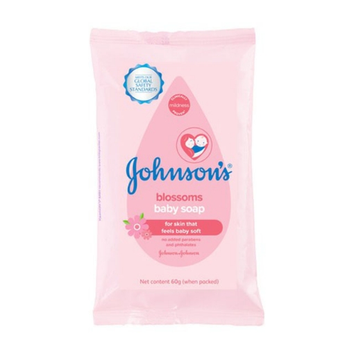 Picture of Johnson's Baby Soap Blossoms Pink 60g, JOH74