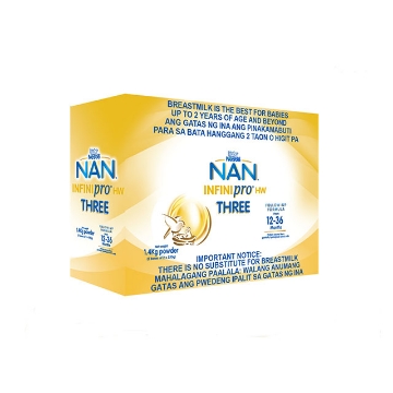 Show details for Nestle NAN InfiniPro HW Three Milk Supplement for Children 1-3 Years Old 1.4 kg, NANHW Picture of Nestle NAN InfiniPro HW Three Milk Supplement for Children 1-3 Years Old 1.4 kg, NANHW