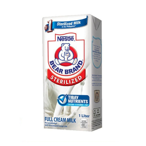 Picture of Nestle Bearbrand Sterilized UHT Milk 1L, BEARBRANDSTERILIZED