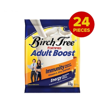Show details for Birch Tree Fortified Adult Boost 33g Pack of 24, BIRCHTREE33 Picture of Birch Tree Fortified Adult Boost 33g Pack of 24, BIRCHTREE33
