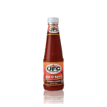 Show details for UFC Banana Catsup Hot and Spicy 320g, UFC01 Picture of UFC Banana Catsup Hot and Spicy 320g, UFC01
