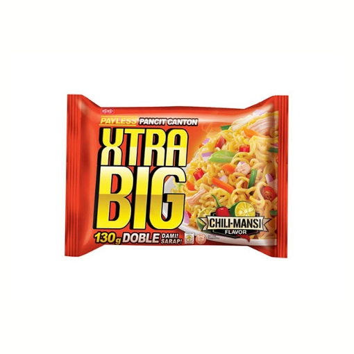 Picture of Payless Pancit Canton Xtra Big 130g (Chili-mansi, Hot chili, Kalamansi, Original, Sweet and Spicy), PAY06