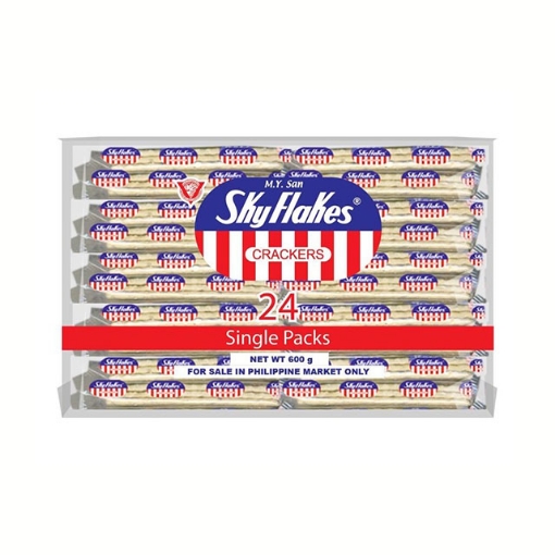 Picture of M.Y San Skyflakes Cracker Regular 25g 24 packs, SKY27