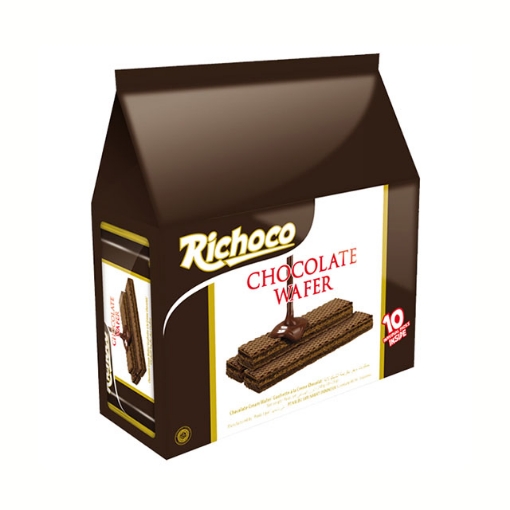 Picture of Richoco Chocolate Wafer 22g 10 packs, RIC26