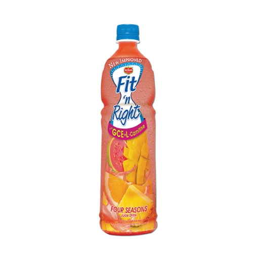 Picture of Del Monte Fit 'n Right Juice (Four Seasons, Pineapple Orange, Pineapple) 1 L, DEL16