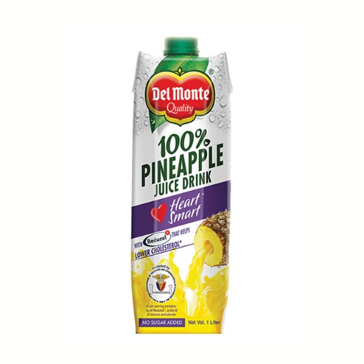 Picture of Del Monte Juice Pineapple Heart Smart Tetra 1L, DEL155