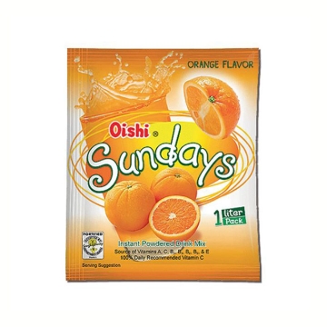 Picture of Oishi Sundays Powdered Drink (Mango, Melon, Pineapple) 35g, OIS114