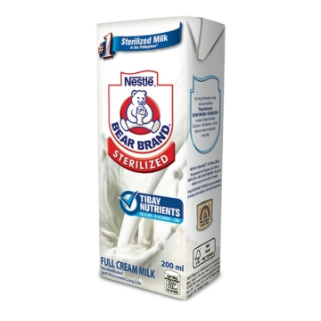 Picture of Nestle Bearbrand Sterilized Milk (140 ml, 200 ml, 1L), BEA28