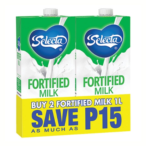 Picture of Selecta Fortified Milk 1 L 2 pcs, SEL63C