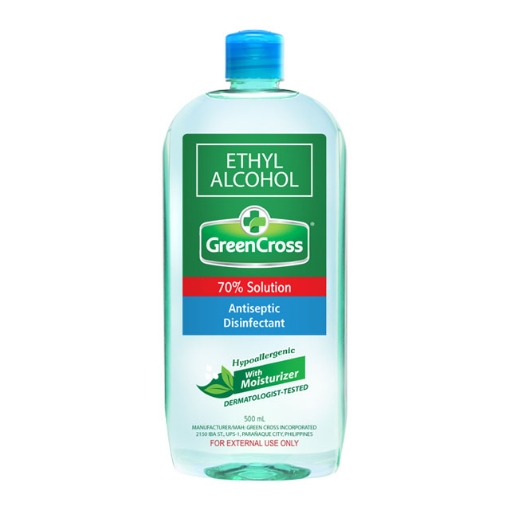 Picture of Green Cross Ethyl Alcohol 500 ml, GRE06