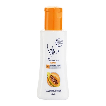 Show details for Silka Lotion Papaya Orange (50ml, 100ml, 200ml), SIL72B Picture of Silka Lotion Papaya Orange (50ml, 100ml, 200ml), SIL72B