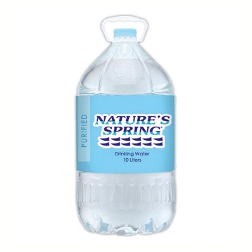 Show details for Nature's Spring Purified Drinking Water (350 ml, 500 ml, 1 L, 10 L), NAT13 Picture of Nature's Spring Purified Drinking Water (350 ml, 500 ml, 1 L, 10 L), NAT13