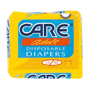 Show details for Care Adult Diaper (Medium) 10+1, CAR98A Picture of Care Adult Diaper (Medium) 10+1, CAR98A