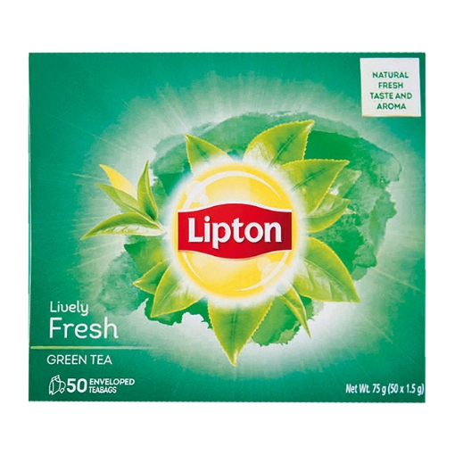 Picture of Lipton Green Tea 1.5g (50 Tea Bags), LIP12