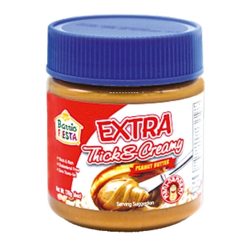 Show details for Barrio Fiesta Peanut Butter Thick & Creamy 170g, BAR52 Picture of Barrio Fiesta Peanut Butter Thick & Creamy 170g, BAR52