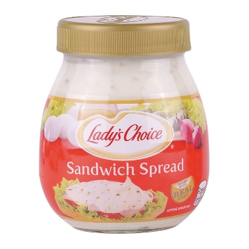 Show details for Lady's Choice Mayonnaise Spread 470g (Chicken, Ham, Sandwich, Tuna), LAD23 Picture of Lady's Choice Mayonnaise Spread 470g (Chicken, Ham, Sandwich, Tuna), LAD23