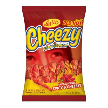 Show details for Cheezy Red Hot 70g, CHE03 Picture of Cheezy Red Hot 70g, CHE03