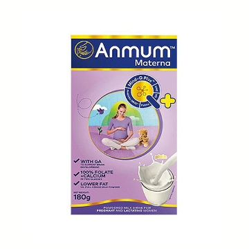 Show details for Anmum Milk Materna Plain Box 180g, ANM01B Picture of Anmum Milk Materna Plain Box 180g, ANM01B