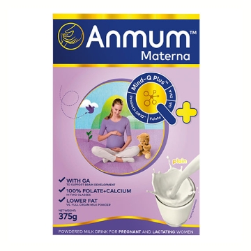 Show details for Anmum Milk Materna Plain Box 375g, ANM02B Picture of Anmum Milk Materna Plain Box 375g, ANM02B