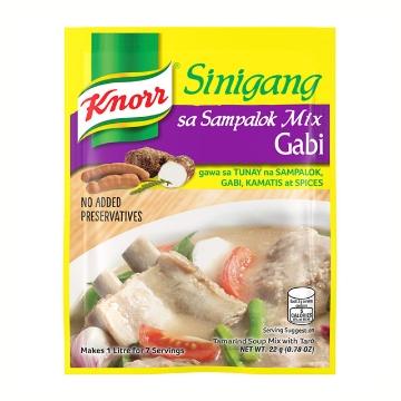 Show details for Knorr Sinigang Mix 22g (Original, Miso, Gabi), KNO11 Picture of Knorr Sinigang Mix 22g (Original, Miso, Gabi), KNO11