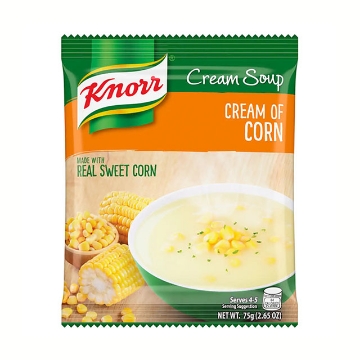 Show details for Knorr Soup Cream of Corn 75g, KNO16 Picture of Knorr Soup Cream of Corn 75g, KNO16