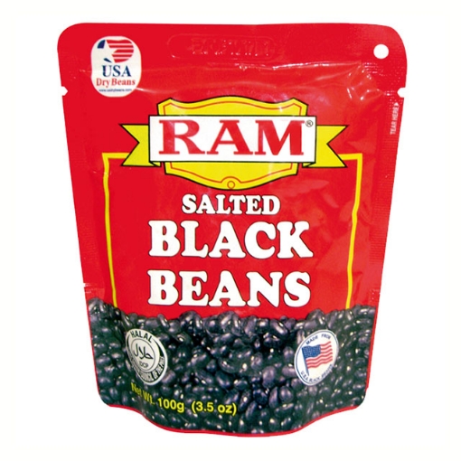 Picture of RAM Salted Black Beans 100g, RAM59