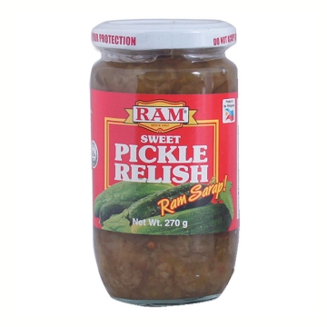 Picture of RAM Sweet Pickle Relish Bottle 270g, RAM10