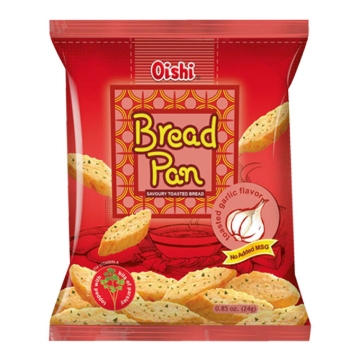 Picture of Oishi Bread Pan 24g (Butter Toast, Cheese & Onion, Garlic, White Cheddar), OIS78