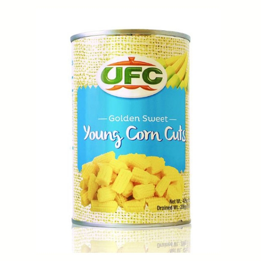 Picture of UFC Young Corn Sliced 425g, UFC51