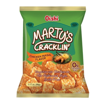 Picture of Oishi Marty's 90g (Plain Salted, Salt & Vinegar, Spicy Vinegar, Chicken Inasal), OIS188