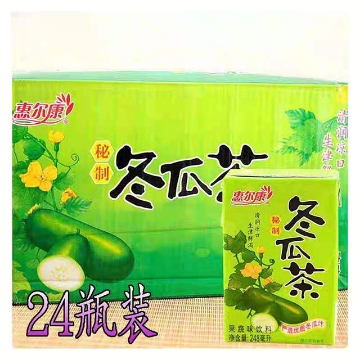 Show details for Wellcome Winter Melon Tea 248ml 1 box, 1*24 box Picture of Wellcome Winter Melon Tea 248ml 1 box, 1*24 box