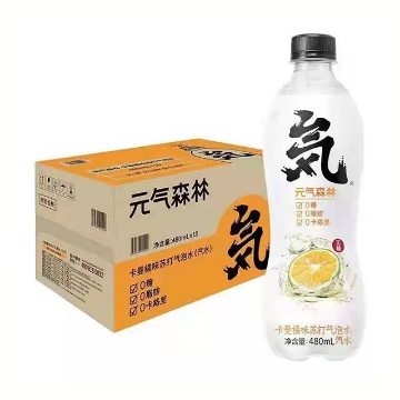 Show details for Yuanqi Forest Soda Kaman Orange 480ml 1 bottle, 1*15 bottle Picture of Yuanqi Forest Soda Kaman Orange 480ml 1 bottle, 1*15 bottle