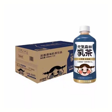Show details for Yuanqi Forest Milk Tea Original 450ml 1 bottle, 1*12 bottle Picture of Yuanqi Forest Milk Tea Original 450ml 1 bottle, 1*12 bottle