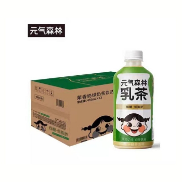 Show details for Yuanqi Forest Milk Tea Jasmine 450ml 1 bottle, 1*12 bottle Picture of Yuanqi Forest Milk Tea Jasmine 450ml 1 bottle, 1*12 bottle