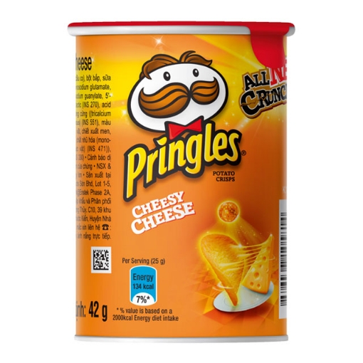 Picture of Pringles Cheesy Cheese (42g,  107g, 147g), PRI11