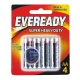 Show details for Eveready Battery Black AA4, EVE22B Picture of Eveready Battery Black AA4, EVE22B