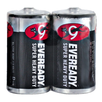Show details for Eveready Battery Black D, EVE19B Picture of Eveready Battery Black D, EVE19B