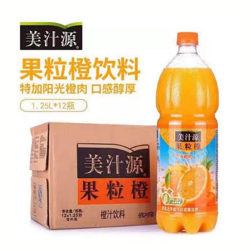 Picture of Minute Maid Fruit Orange 1.25L 1 bottle, 1*12 bottle