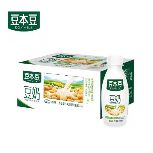 Picture of SOYMILK (Original Flavor) 360ml, 1 bottle, 1*15 bottle