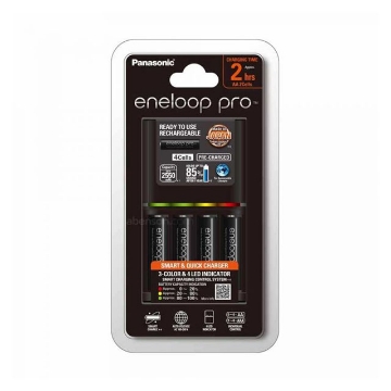 Show details for Panasonic K-KJ55HCC40T Eneloop Batteries & Charger Kit, 171906 Picture of Panasonic K-KJ55HCC40T Eneloop Batteries & Charger Kit, 171906