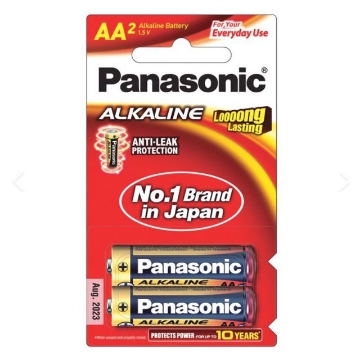Show details for Panasonic LR6T Alkaline Batteries, LR6T Picture of Panasonic LR6T Alkaline Batteries, LR6T