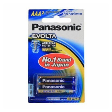 Show details for Panasonic LR03EG EVOLTA Premium Alkaline Batteries, LR03EG Picture of Panasonic LR03EG EVOLTA Premium Alkaline Batteries, LR03EG