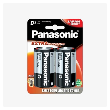 Show details for Panasonic R20NPT Extra Heavy Duty Manganese Batteries, R20NPT Picture of Panasonic R20NPT Extra Heavy Duty Manganese Batteries, R20NPT