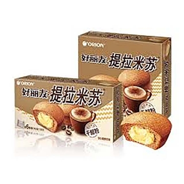 Show details for Orion cake(Tiramisu) 6 pieces,1 box, 1*16 box Picture of Orion cake(Tiramisu) 6 pieces,1 box, 1*16 box
