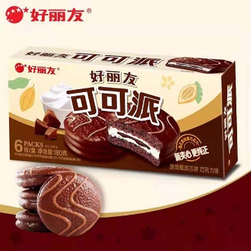 Show details for Orion cake(Cocoa Pie) 6 pieces,1 box, 1*16 box Picture of Orion cake(Cocoa Pie) 6 pieces,1 box, 1*16 box
