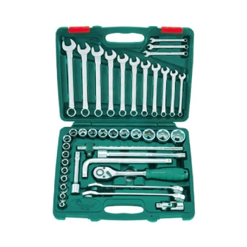 Show details for Hans TK-42 42Pcs. 1/2" Dr. Socket And Combination Wrench Set Picture of Hans TK-42 42Pcs. 1/2" Dr. Socket And Combination Wrench Set