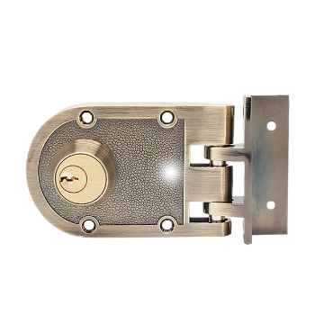 Show details for Rim Locks, Double Cylinder Deadlock V198 1/4 Picture of Rim Locks, Double Cylinder Deadlock V198 1/4