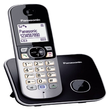 Show details for Panasonic KX-TG6811CX5 Single Handset Telephone, KX-TG6811CX5 Picture of Panasonic KX-TG6811CX5 Single Handset Telephone, KX-TG6811CX5