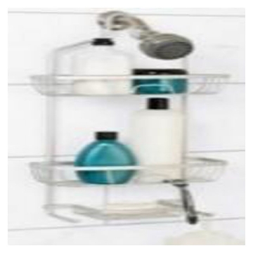 Show details for Zenith Never Rust Aluminum Shower Caddy Picture of Zenith Never Rust Aluminum Shower Caddy